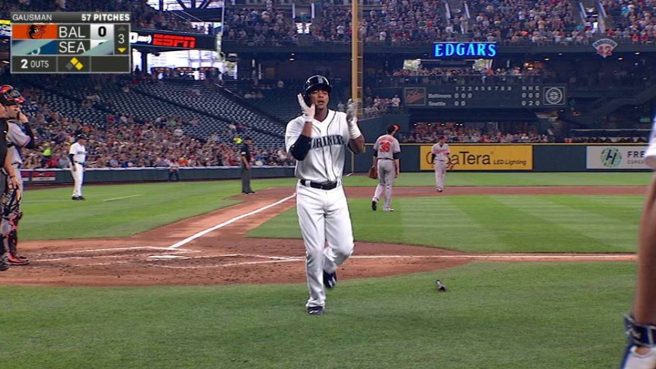 Gutierrez's RBI double