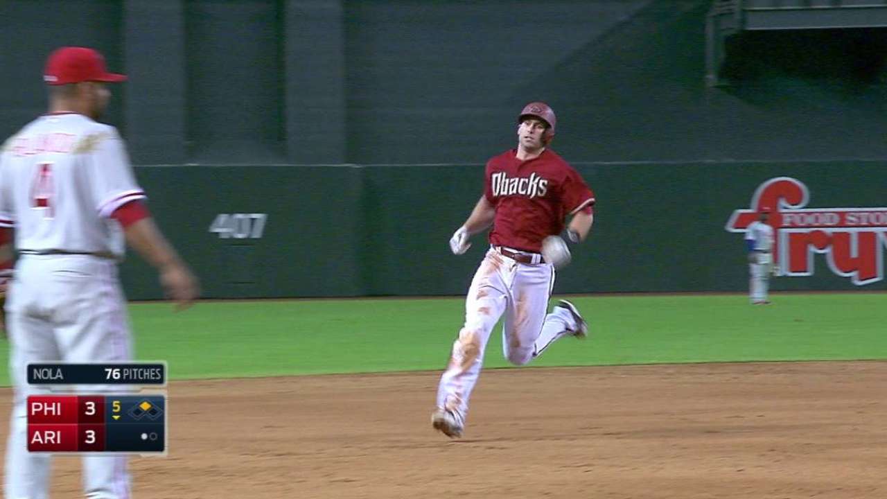 Goldy's RBI triple