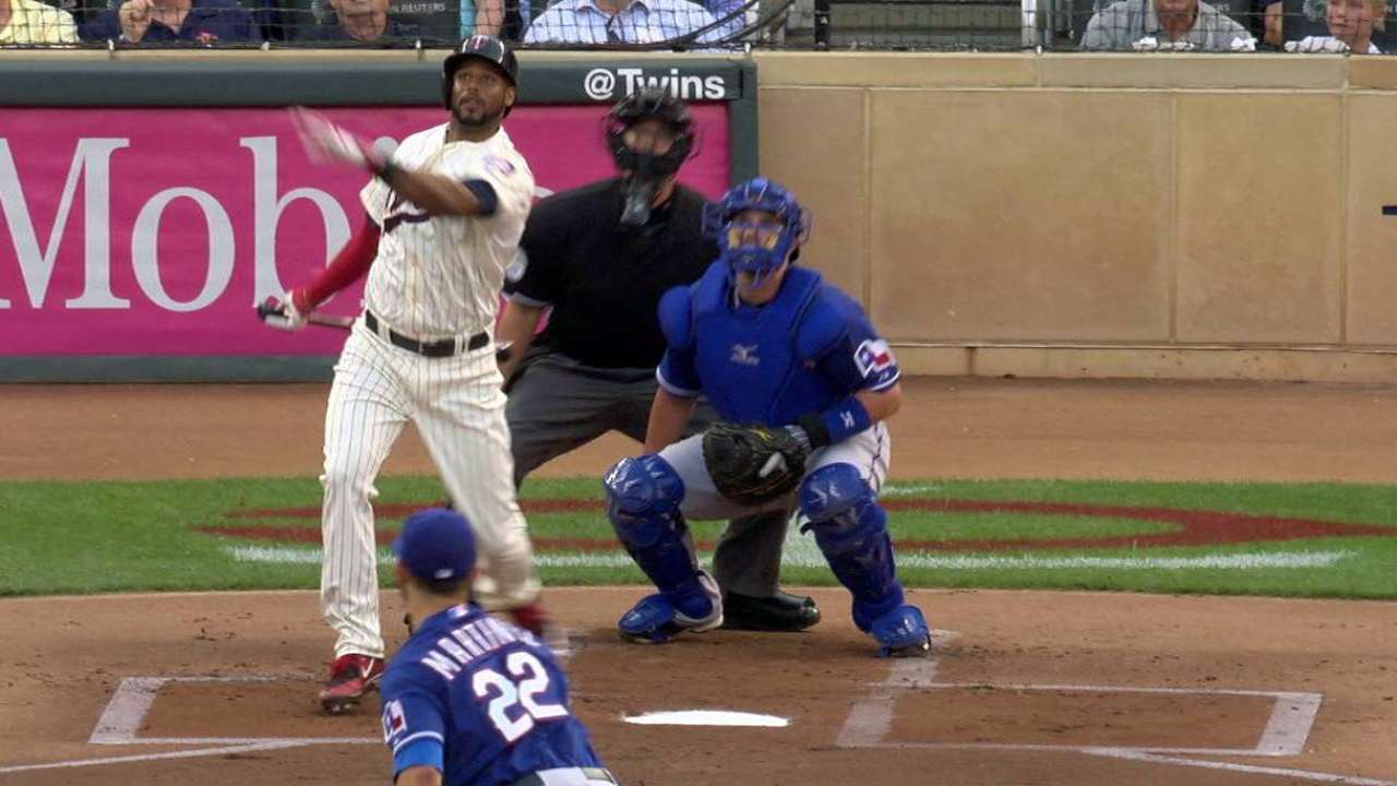 Hicks' leadoff homer