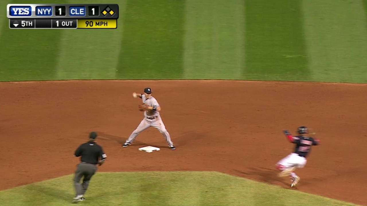 Sabathia escapes jam in the 5th