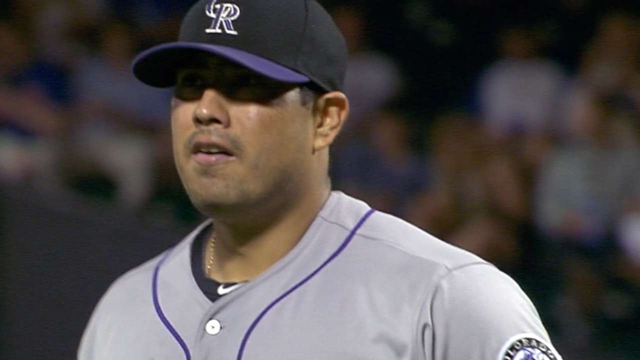 De la Rosa estuvo sólido, pero Rockies volvieron a ser blanqueados por Mets