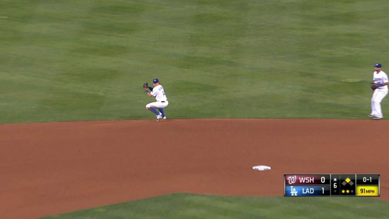 Hernandez's outstanding stop