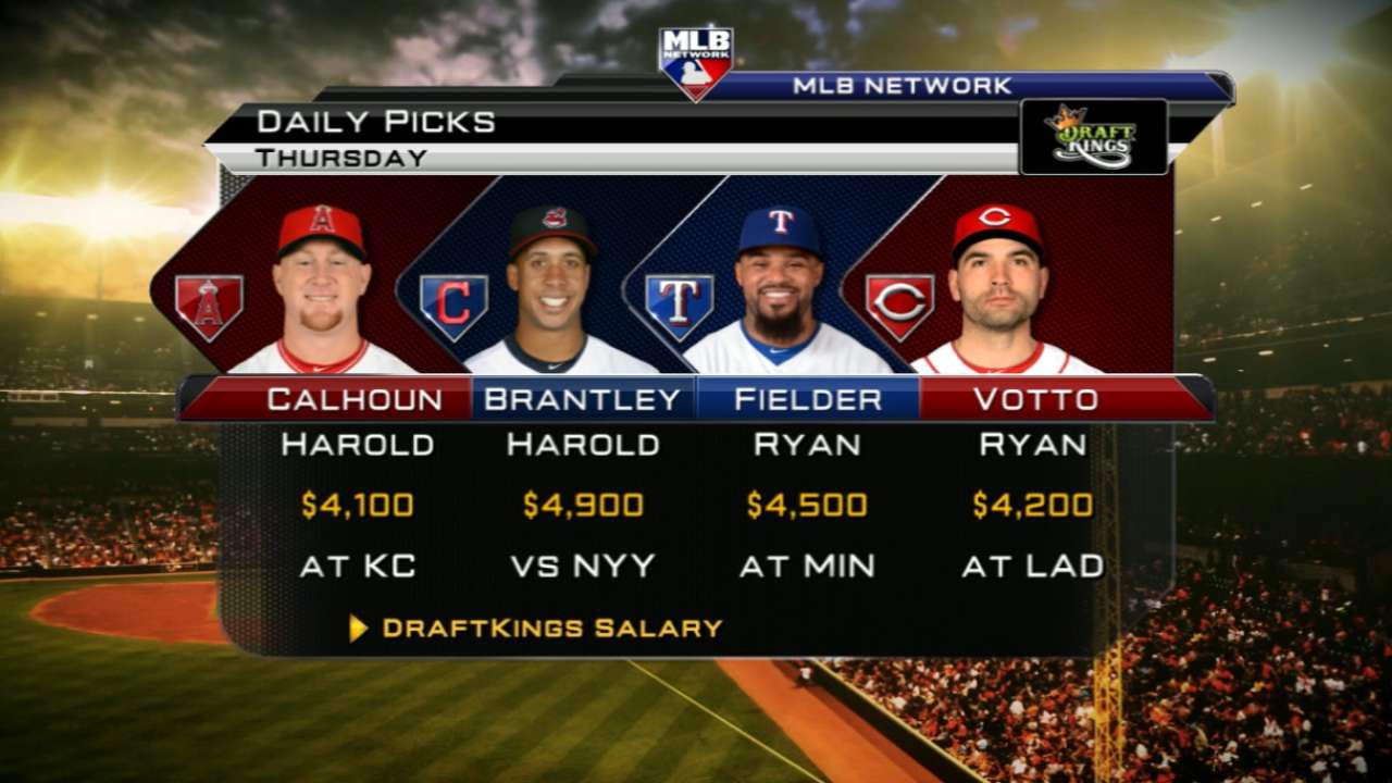 Odor in line for big afternoon against Twins