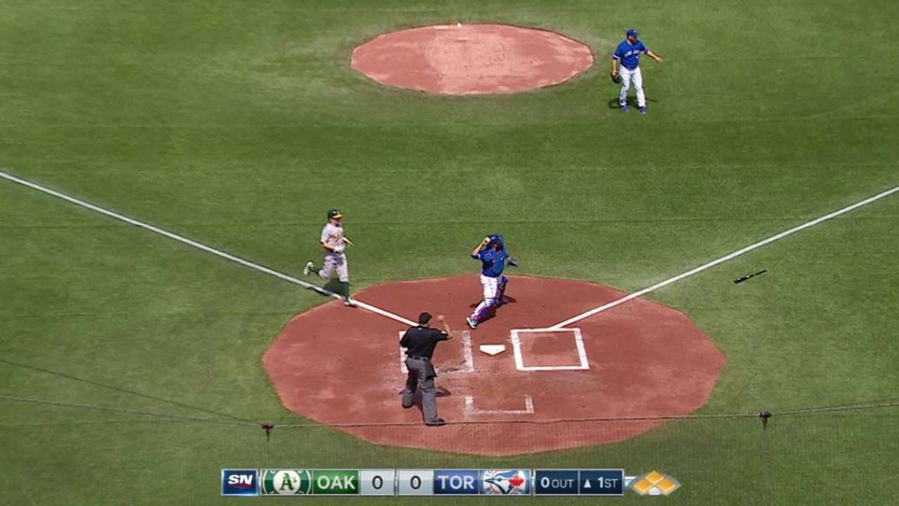Buehrle starts double play