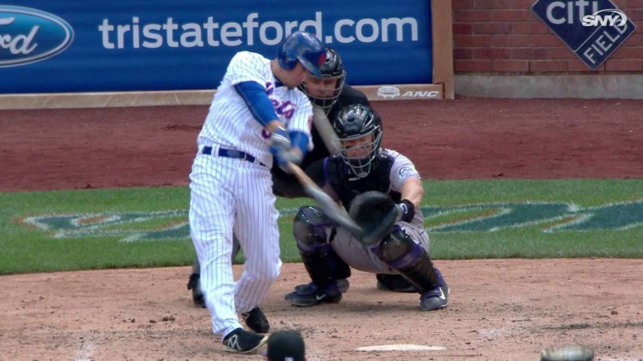 Johnson's solo homer