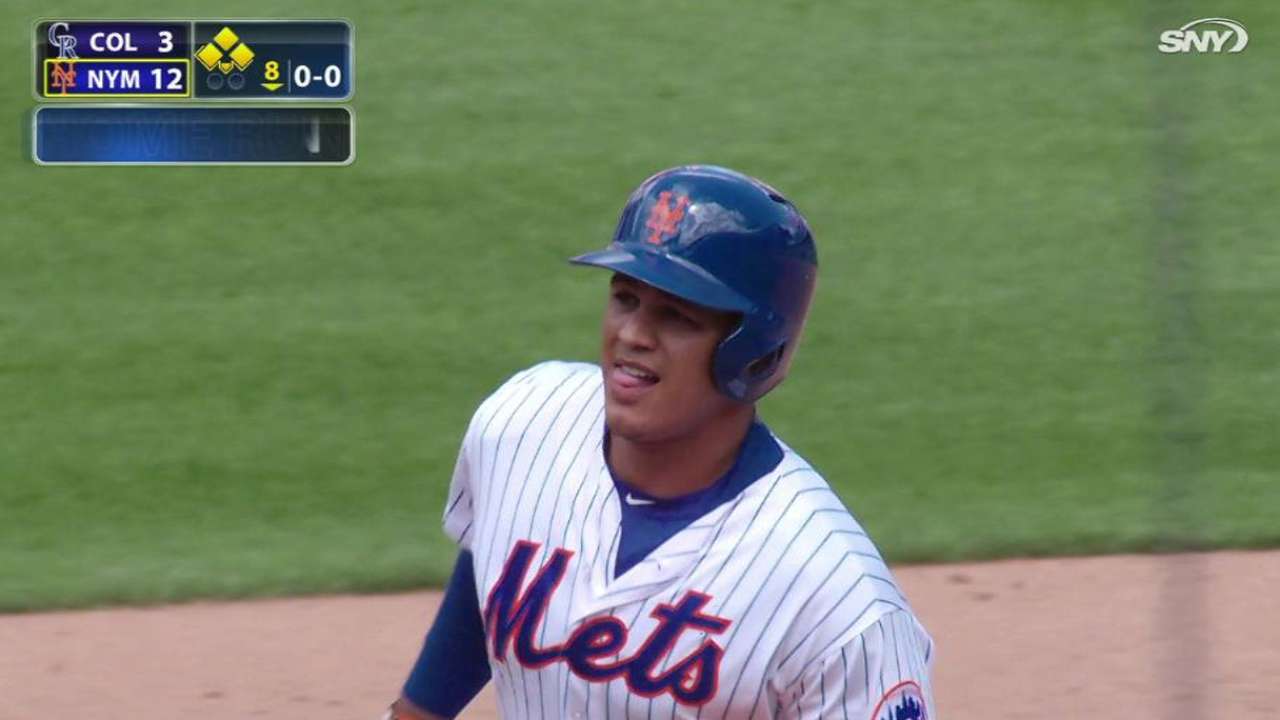 Encendidos Mets apalean a Rockies y sellan la barrida