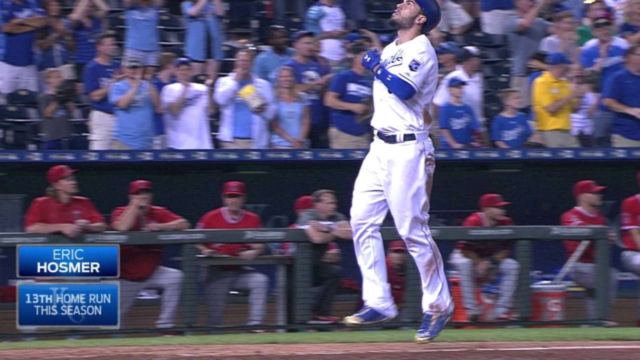 Hosmer's solo homer