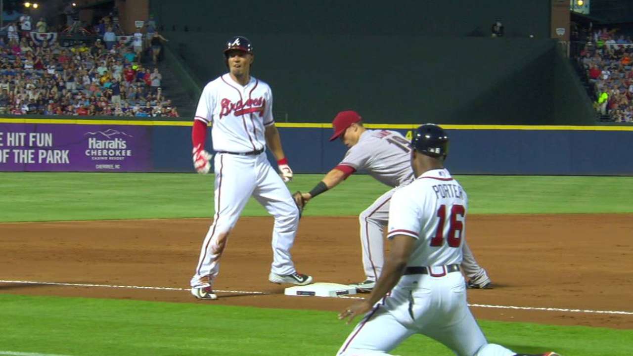 Peterson's RBI triple