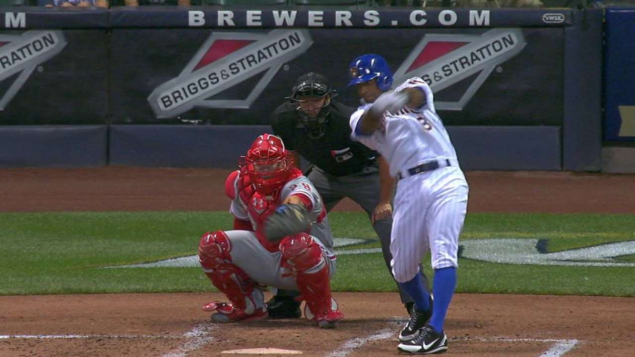 Peralta, Segura lideran triunfo de Milwaukee vs. Filis