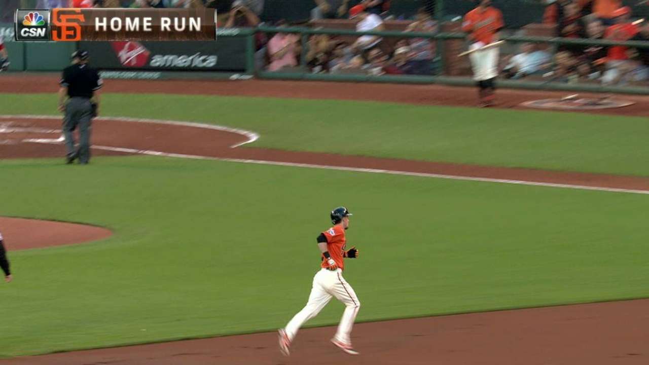 Duffy's solo home run