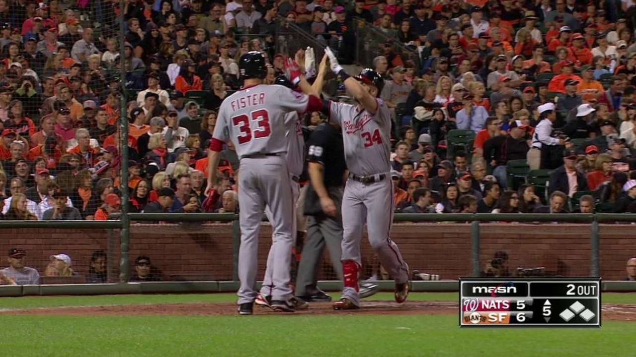 Harper first in NL to 30 homers, expects more