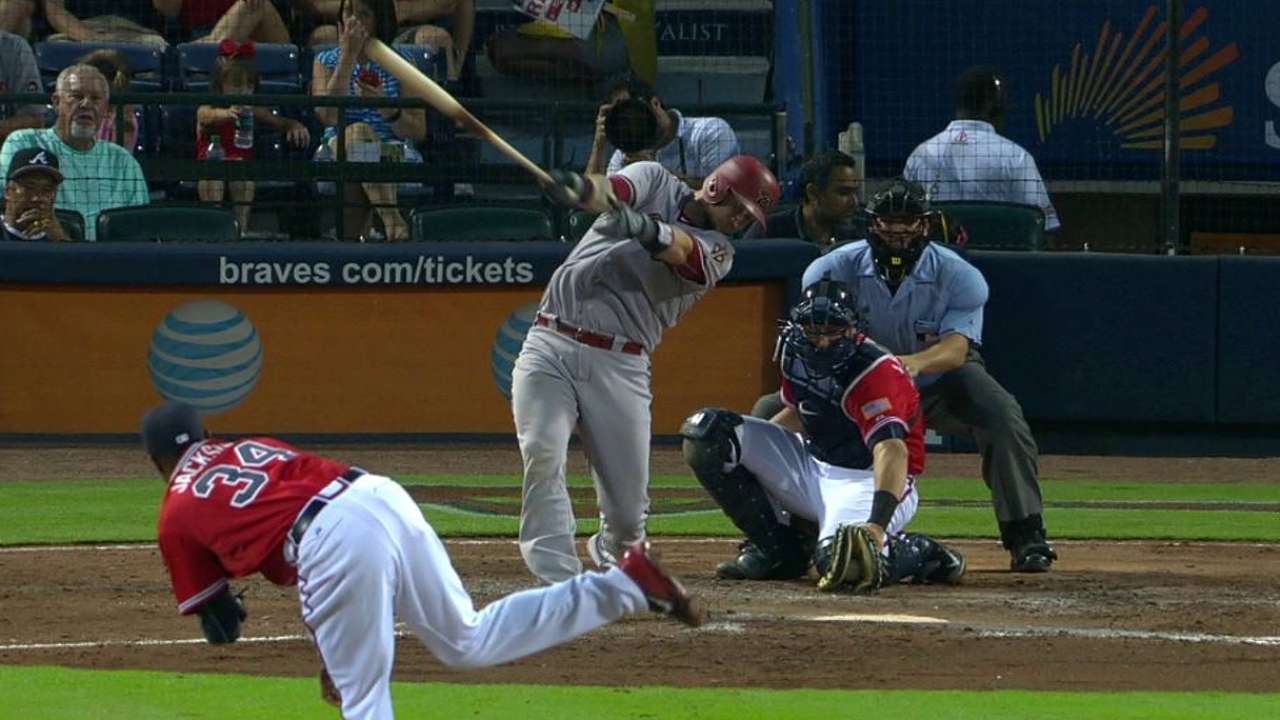 Jackson makes debut with Braves