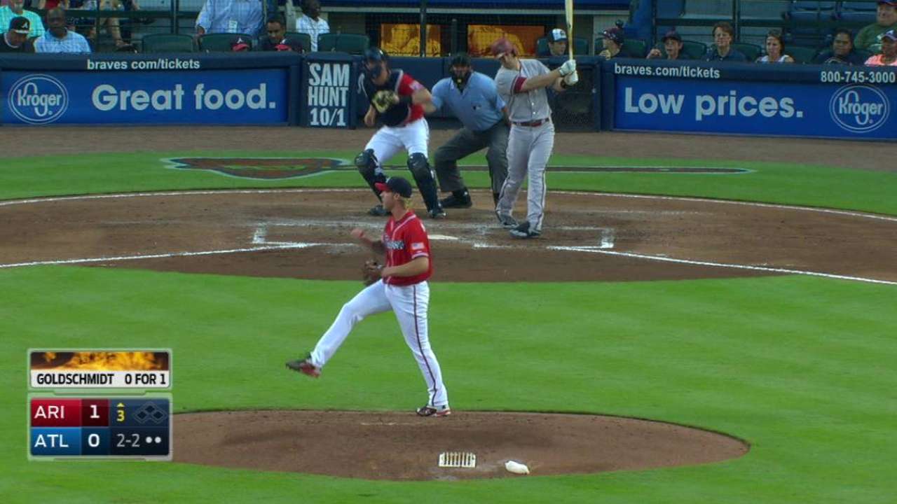 Foltynewicz fans Goldy