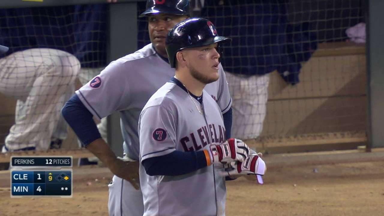 Perez's RBI single