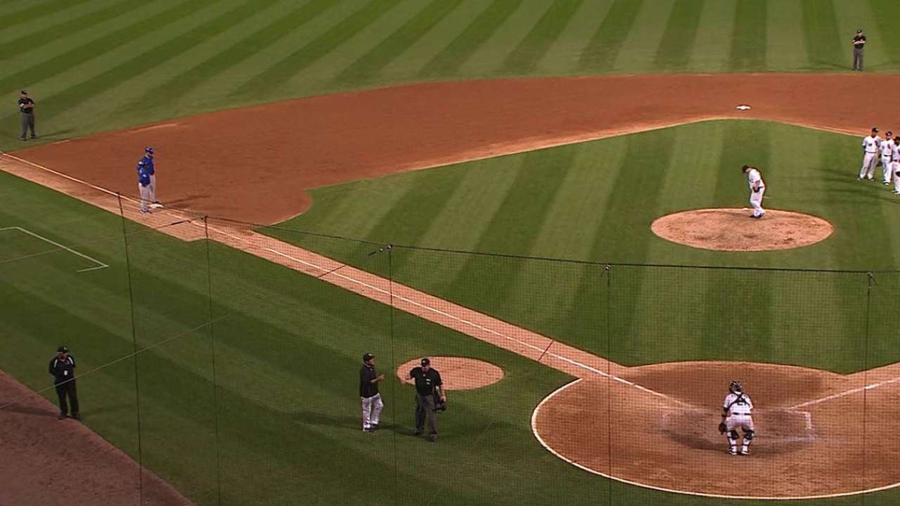 Ventura ejected from game