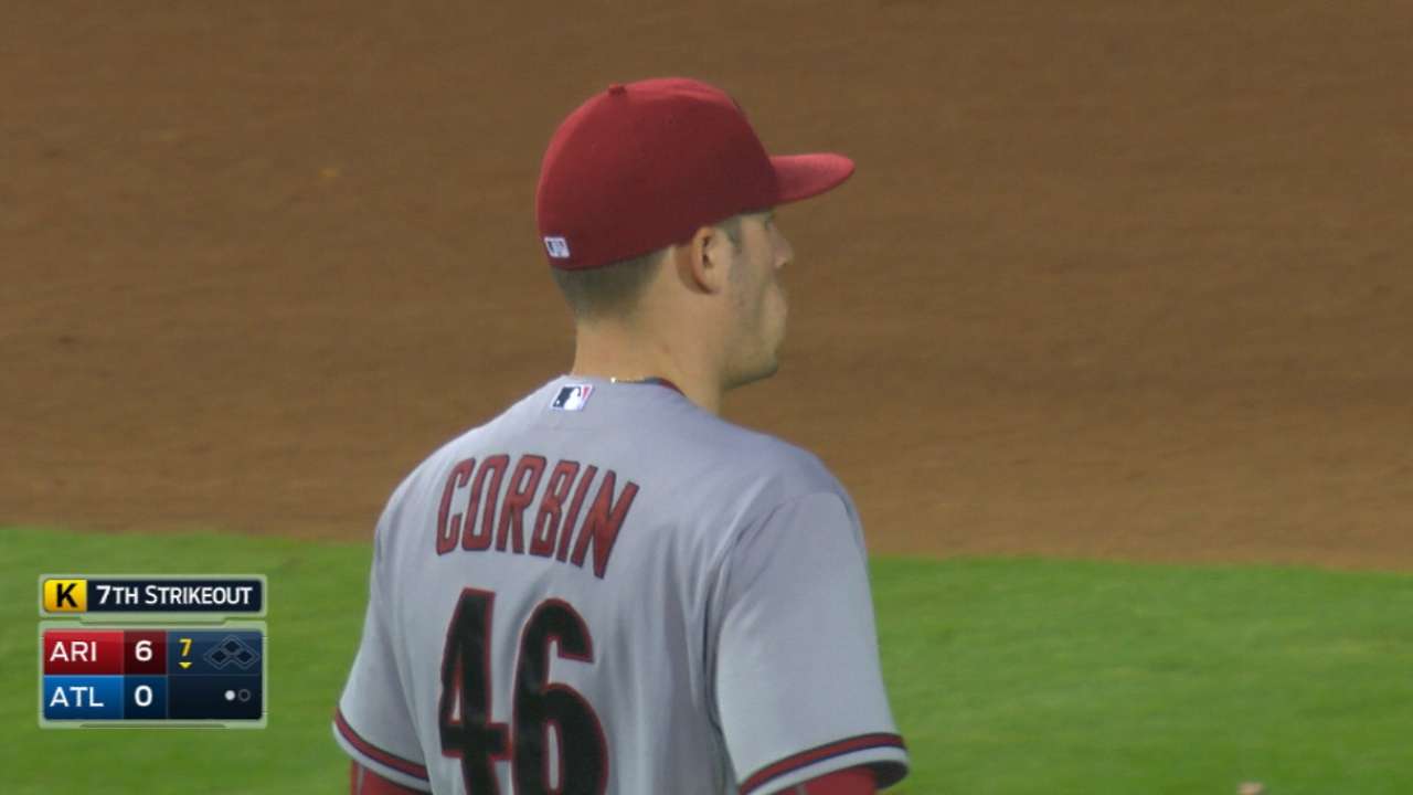 Corbin, Peralta propel D-backs past Braves