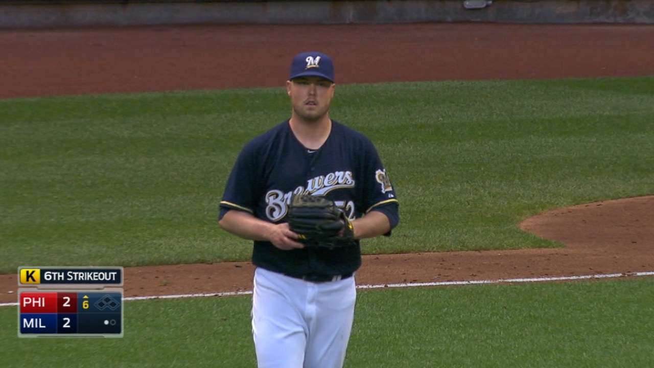 Nelson goes 6 2/3 innings