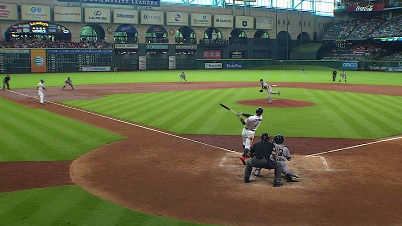 Correa's RBI single