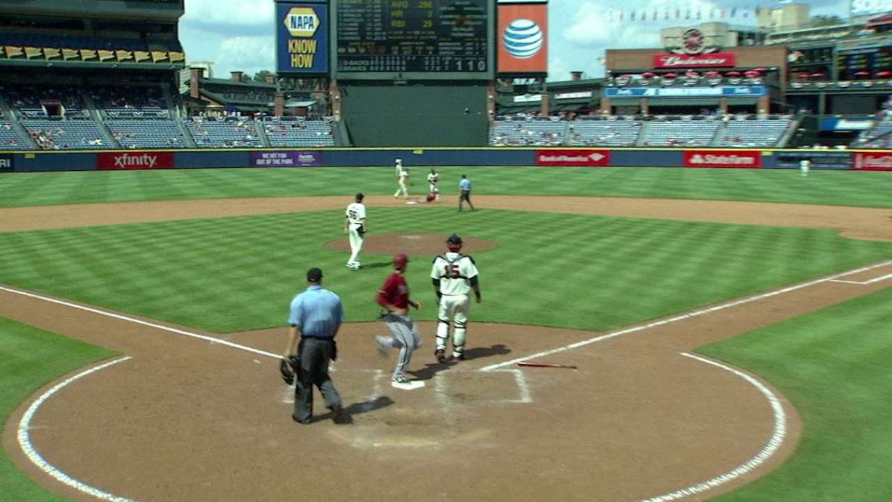 Inciarte's RBI groundout