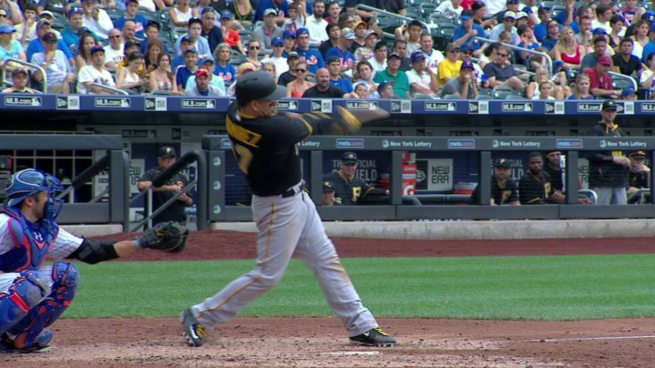 Aramis ayuda a Piratas a sellar barrida sobre Mets