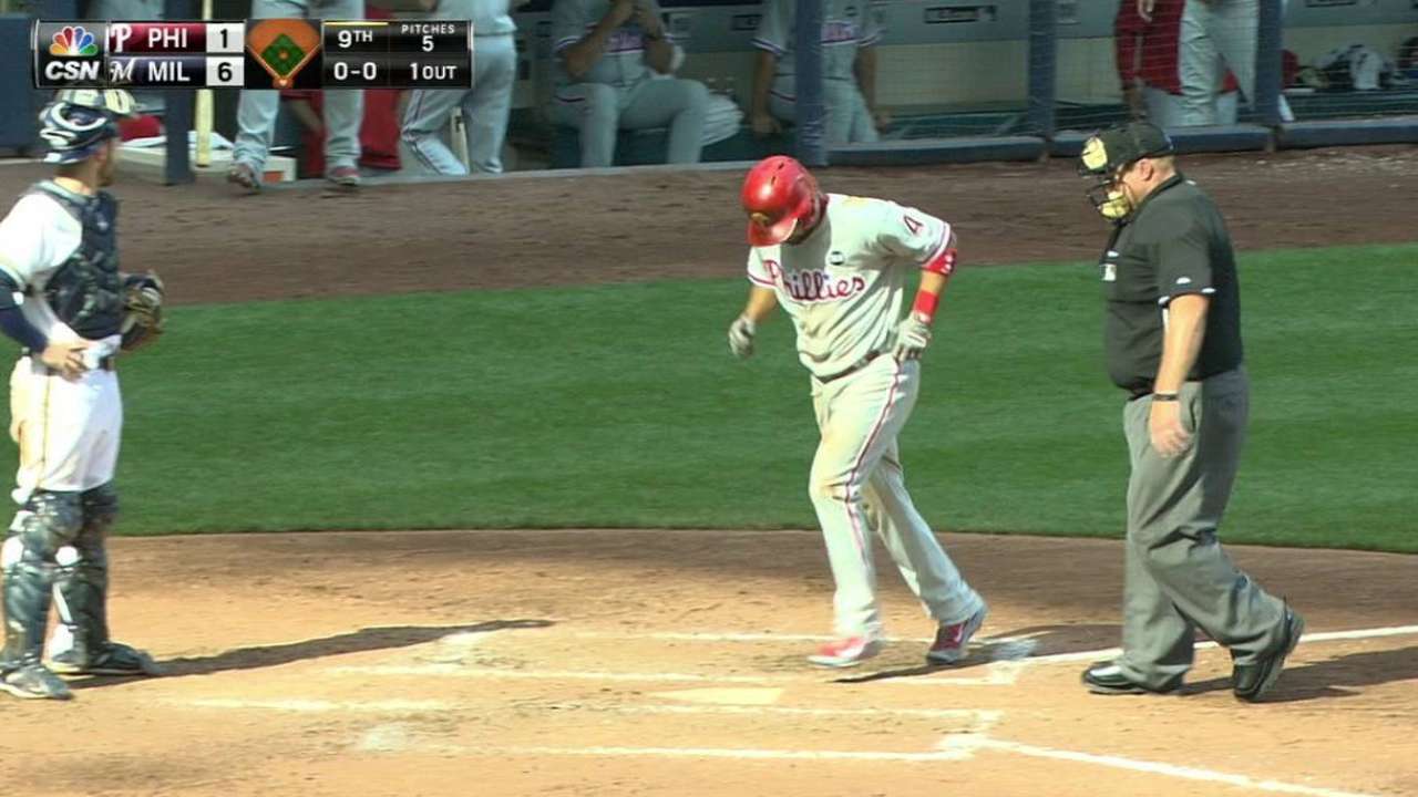 Blanco's solo home run