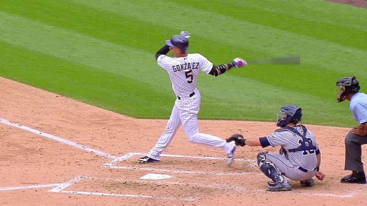 CarGo's solo homer