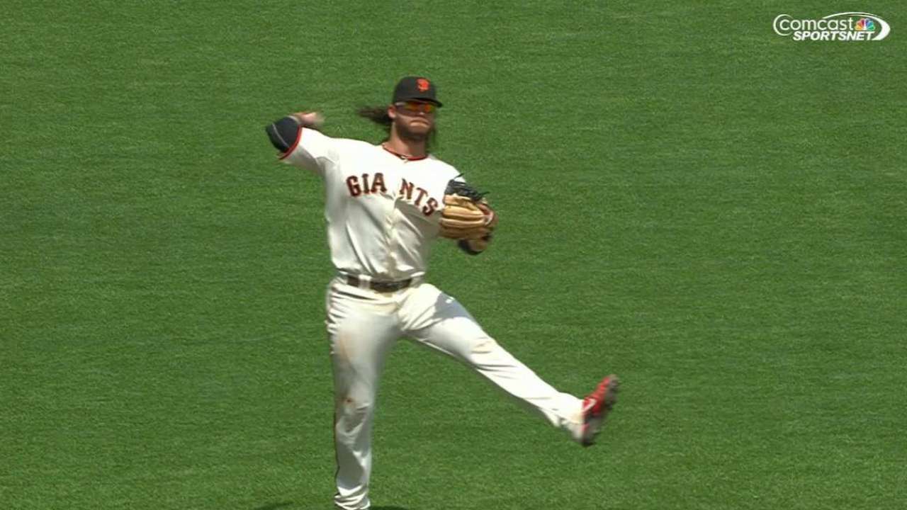 Crawford's impressive throw