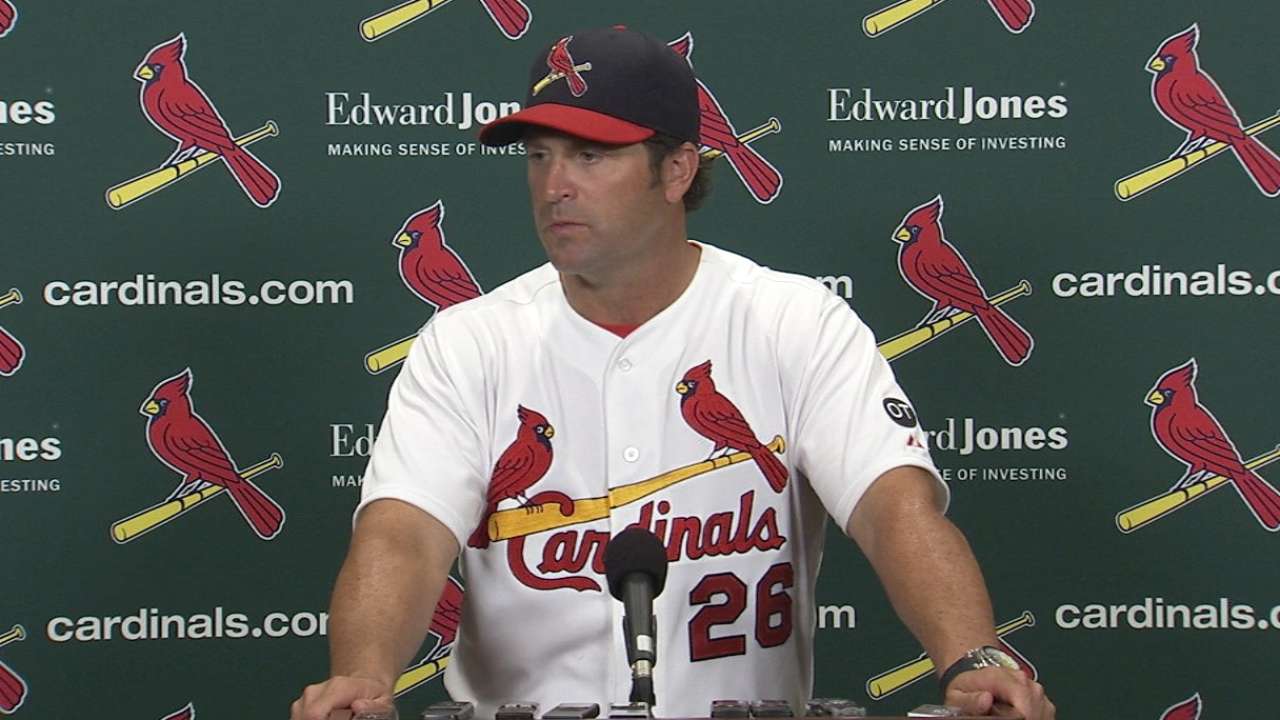 Matheny on rough defensive day
