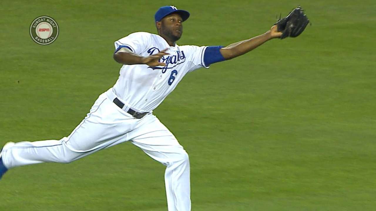 Cain's running catch