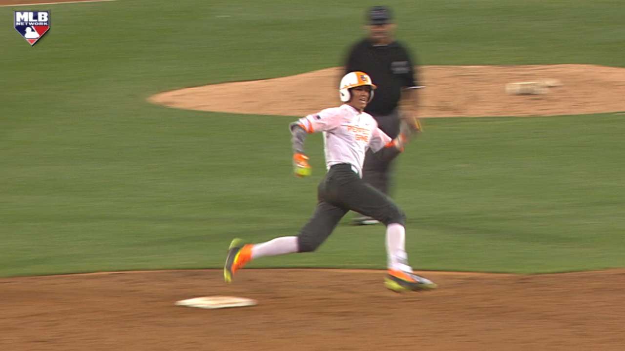 Jones' RBI triple