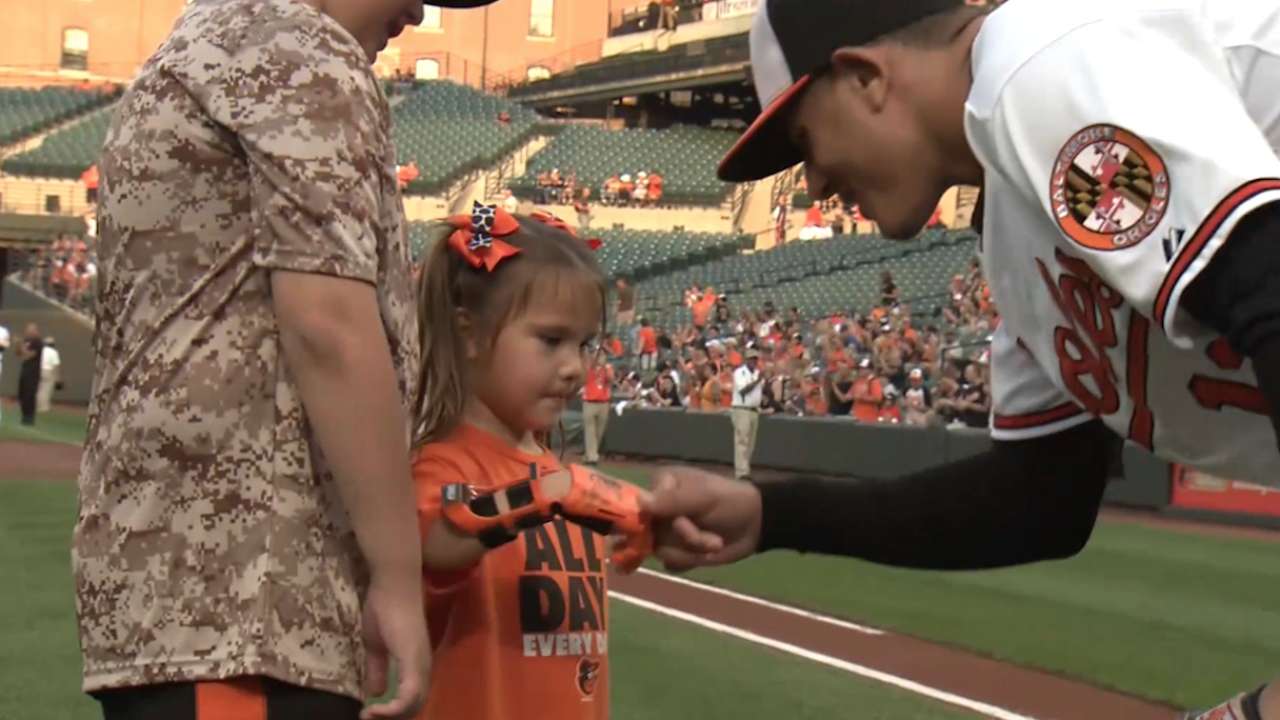 Dawson's unique first pitch