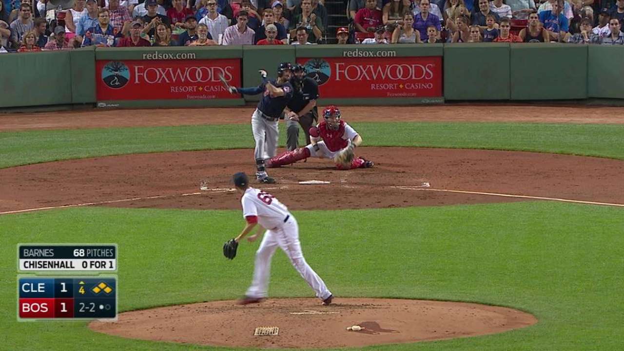 Chisenhall's two-run double