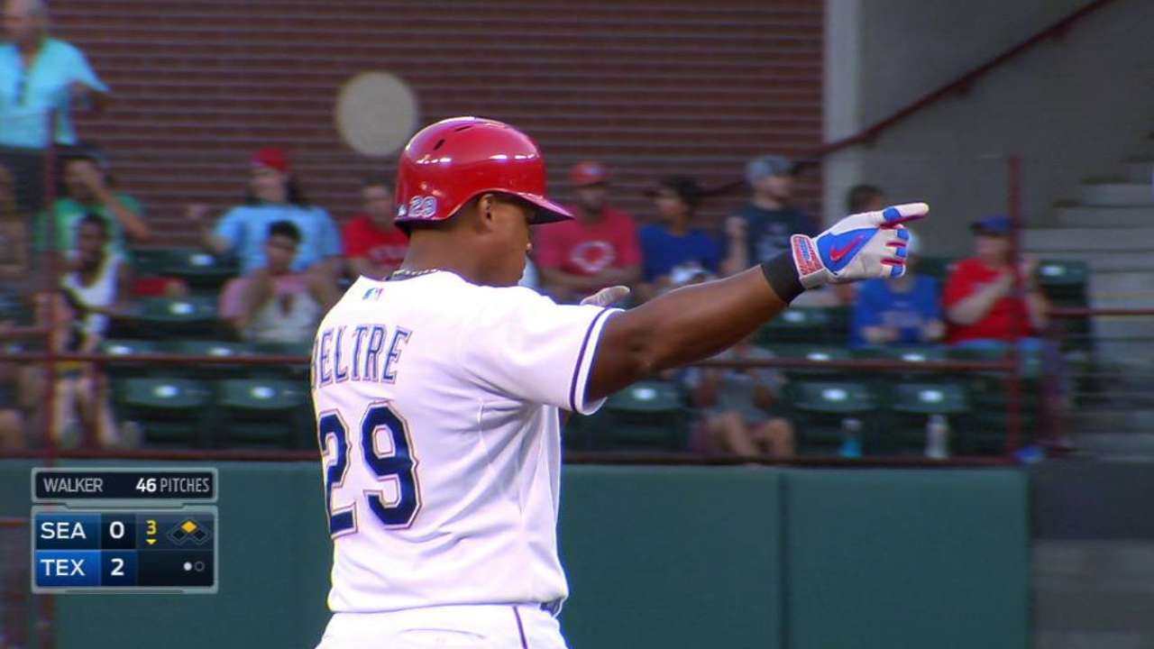 Beltre's second RBI double