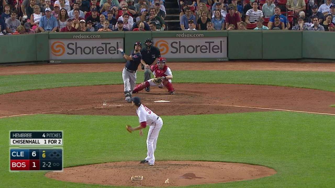 Chisenhall's solo homer
