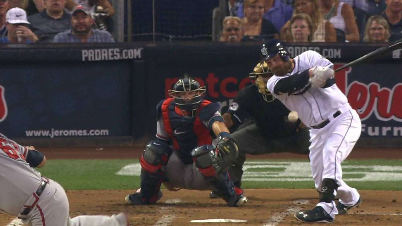 D. Norris' RBI infield single