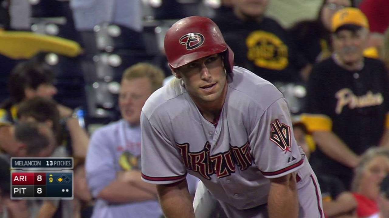 D-backs tie game on error