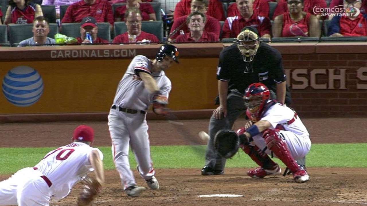 Lollis gets first hit in front of familiar faces