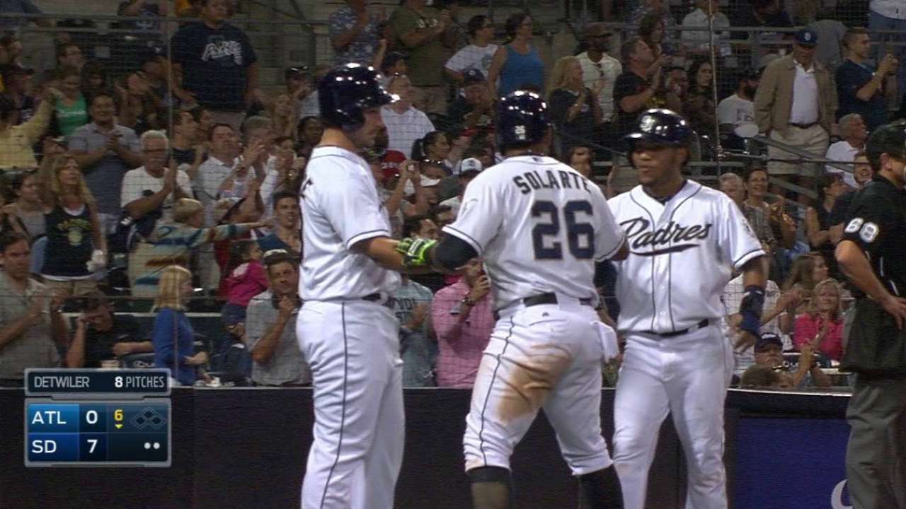 Solarte's three-run shot