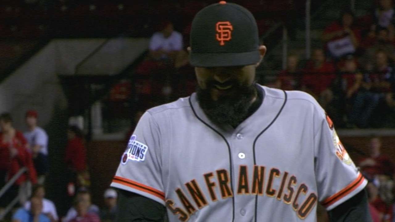 Romo strikes out the side