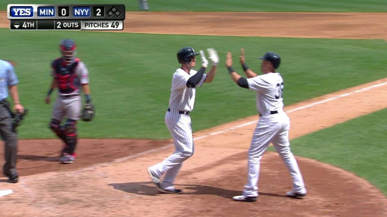 Yankees completan barrida de Mellizos con dos HR de Bird