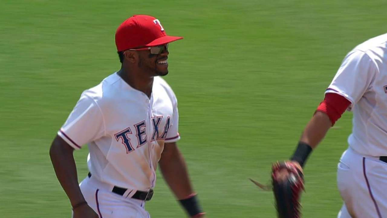 DeShields cuts down Montero