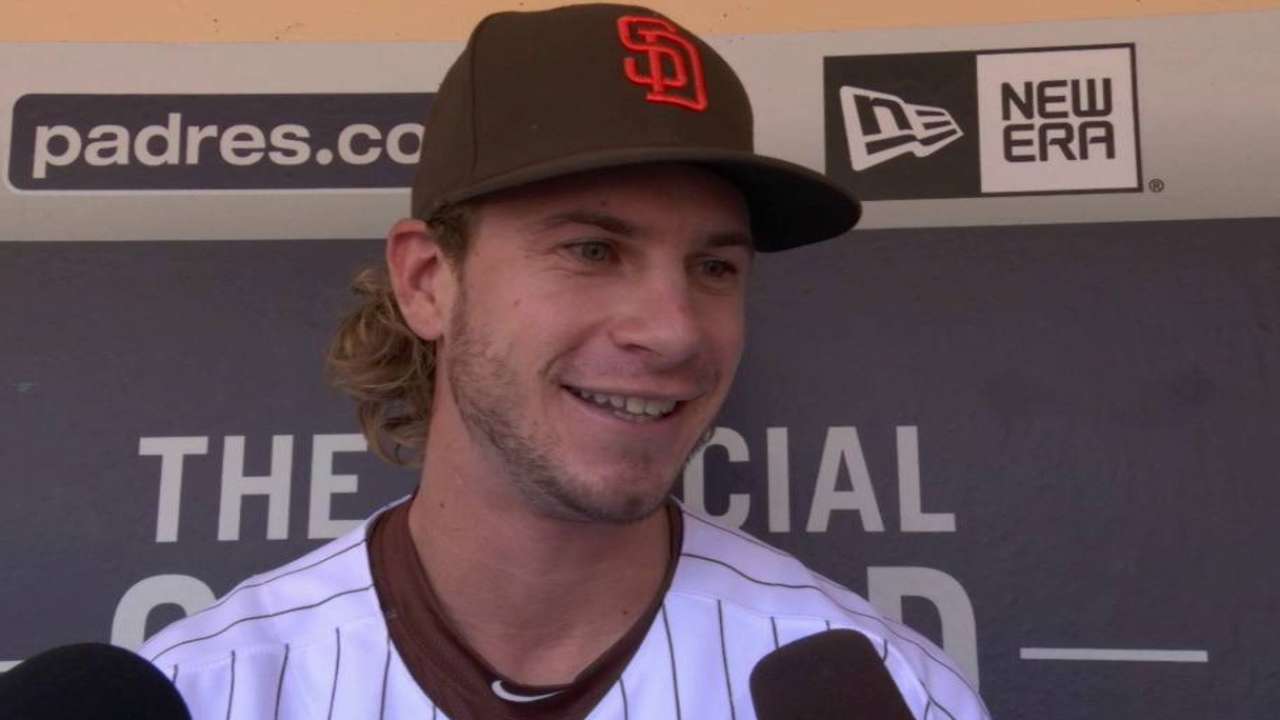 Jankowski brings speed, energy to Padres