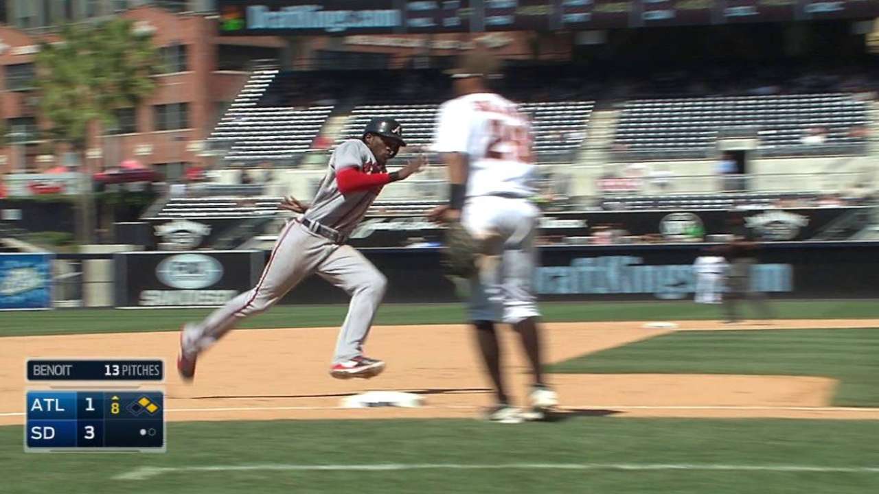Buena tarde de Markakis no evitó derrota en S.D.