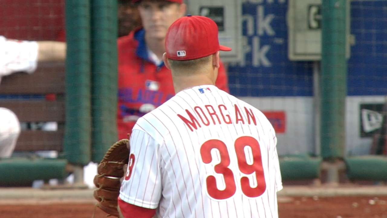 Morgan's strong outing