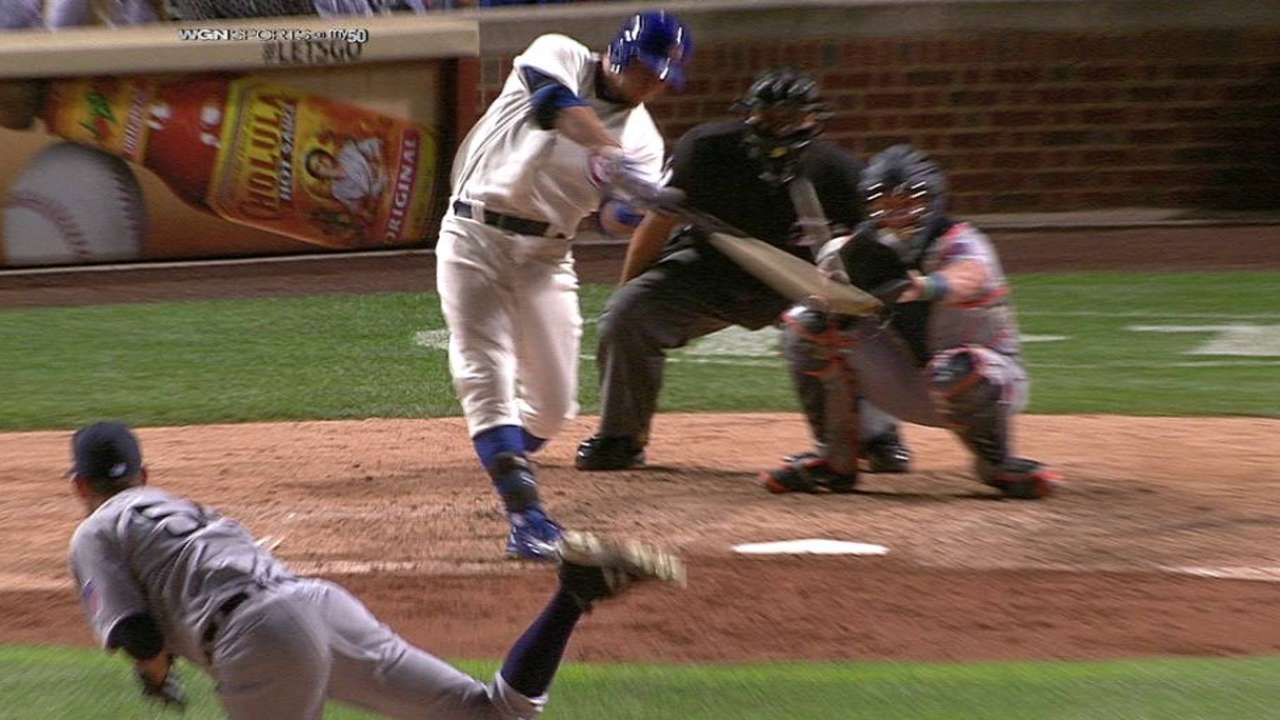 Schwarber's 10th home run