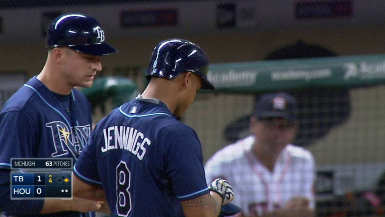 Jennings' RBI single