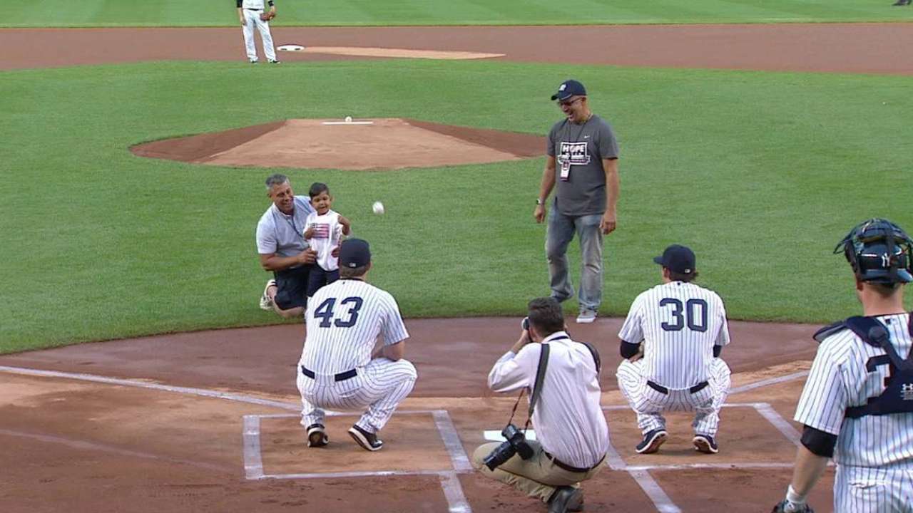 HOPE Week first pitch