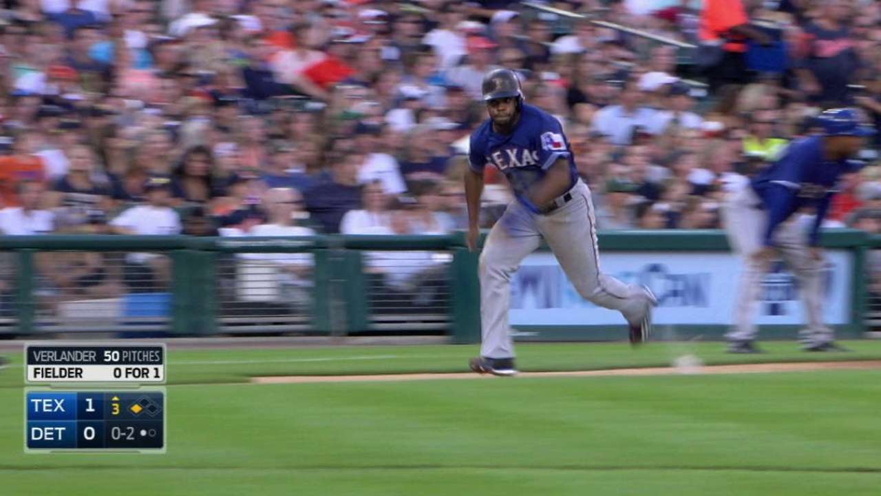 Fielder's sacrifice fly