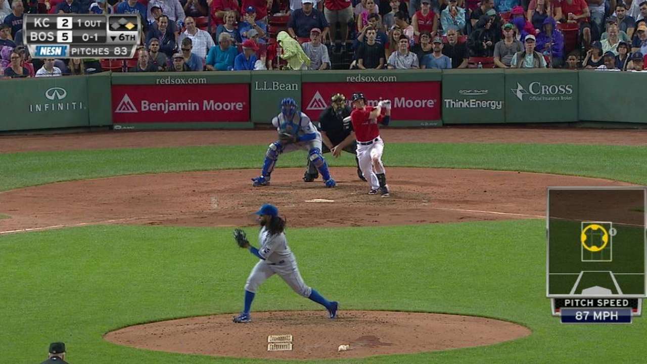 Rutledge's two-run homer