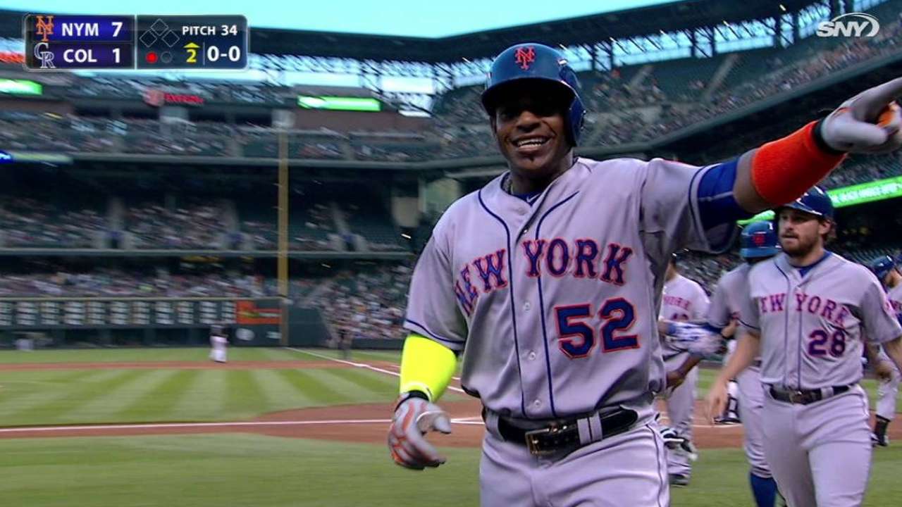 Céspedes pega 3 HR y Mets vapulean a los Rockies